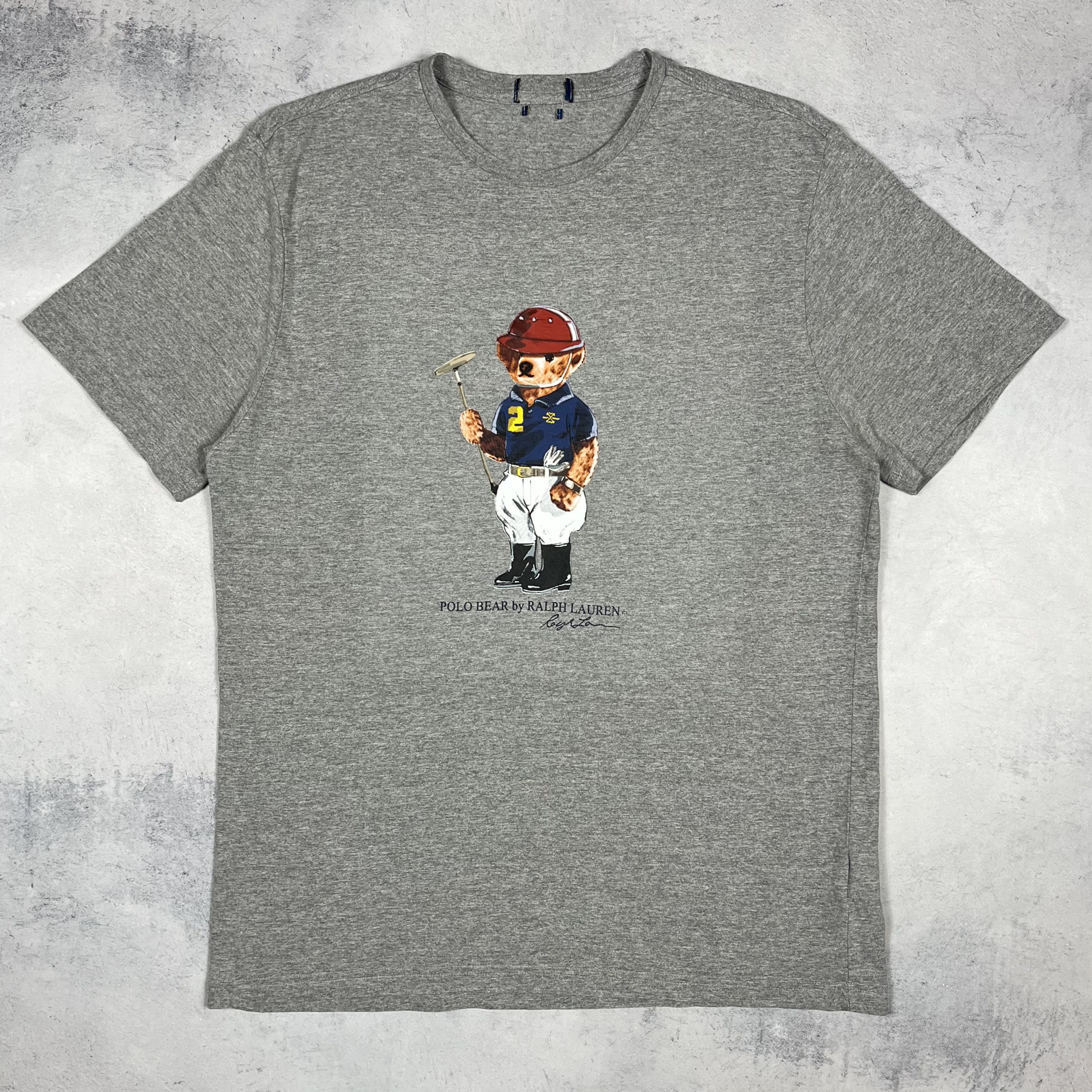 Polo Ralph Lauren Polo Ralph Lauren Polo Bear Big Logo T Shirt Size US M / EU 48-50 / 2 - 2 Thumbnail