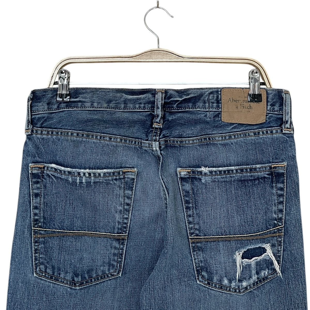 Abercrombie & Fitch × Vintage Vintage Brand Ambercrombie & Fitch Distressed Jeans 1990s Size US 31 - 4 Thumbnail