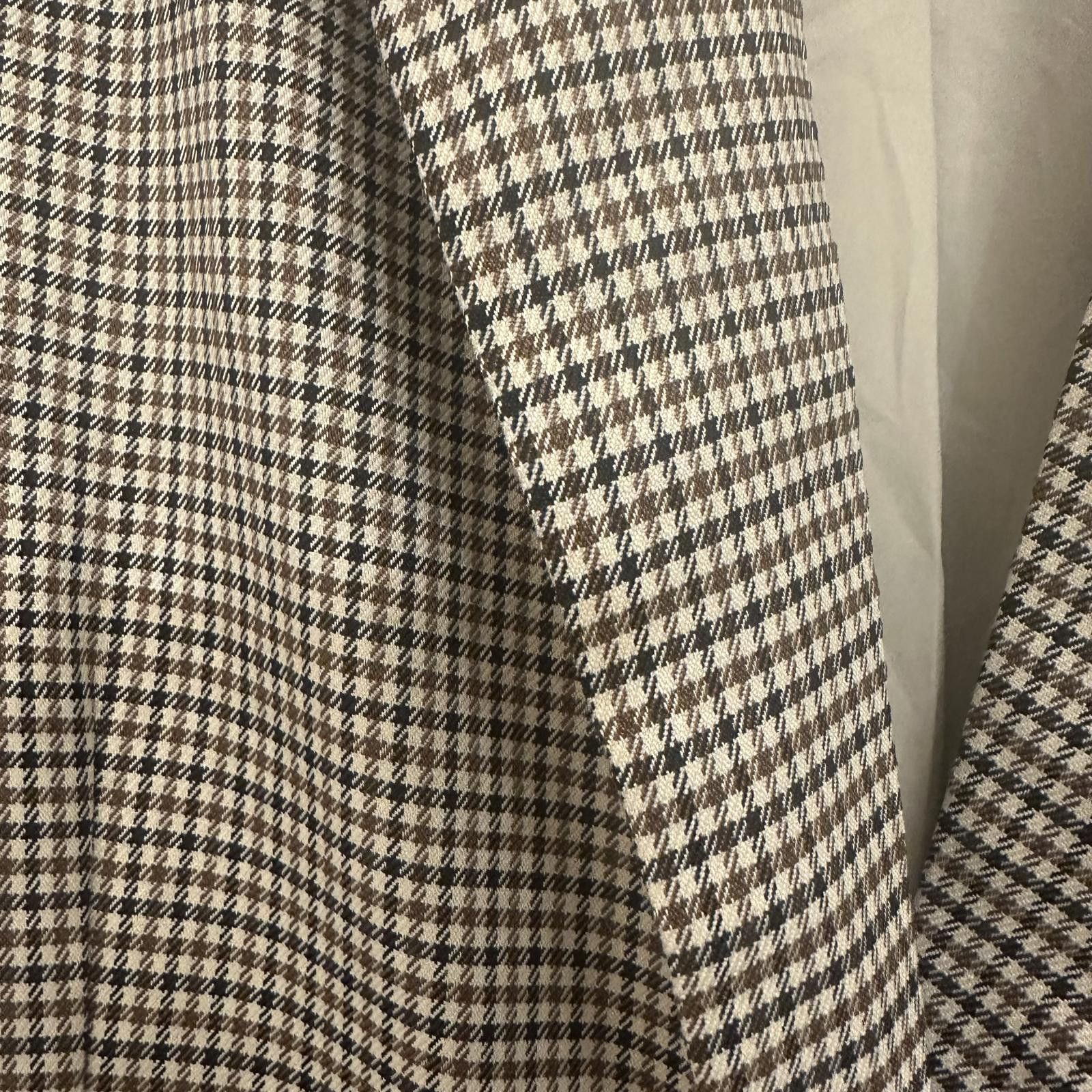 Designer Pink Lily Women's Blazer - Classic Houndstooth Pattern Size XXL / US 16-18 / IT 52-54 - 2 Thumbnail