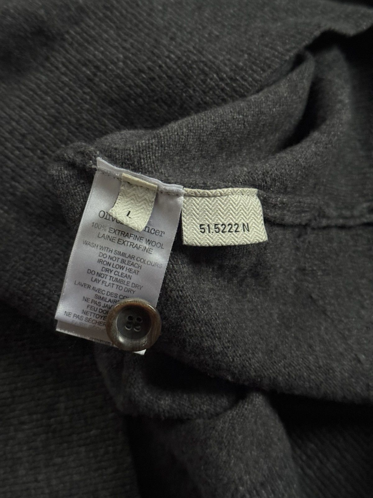 Oliver Spencer Oliver Spencer L wool jumper pullover sweater knitwear Size US L / EU 52-54 / 3 - 5 Thumbnail