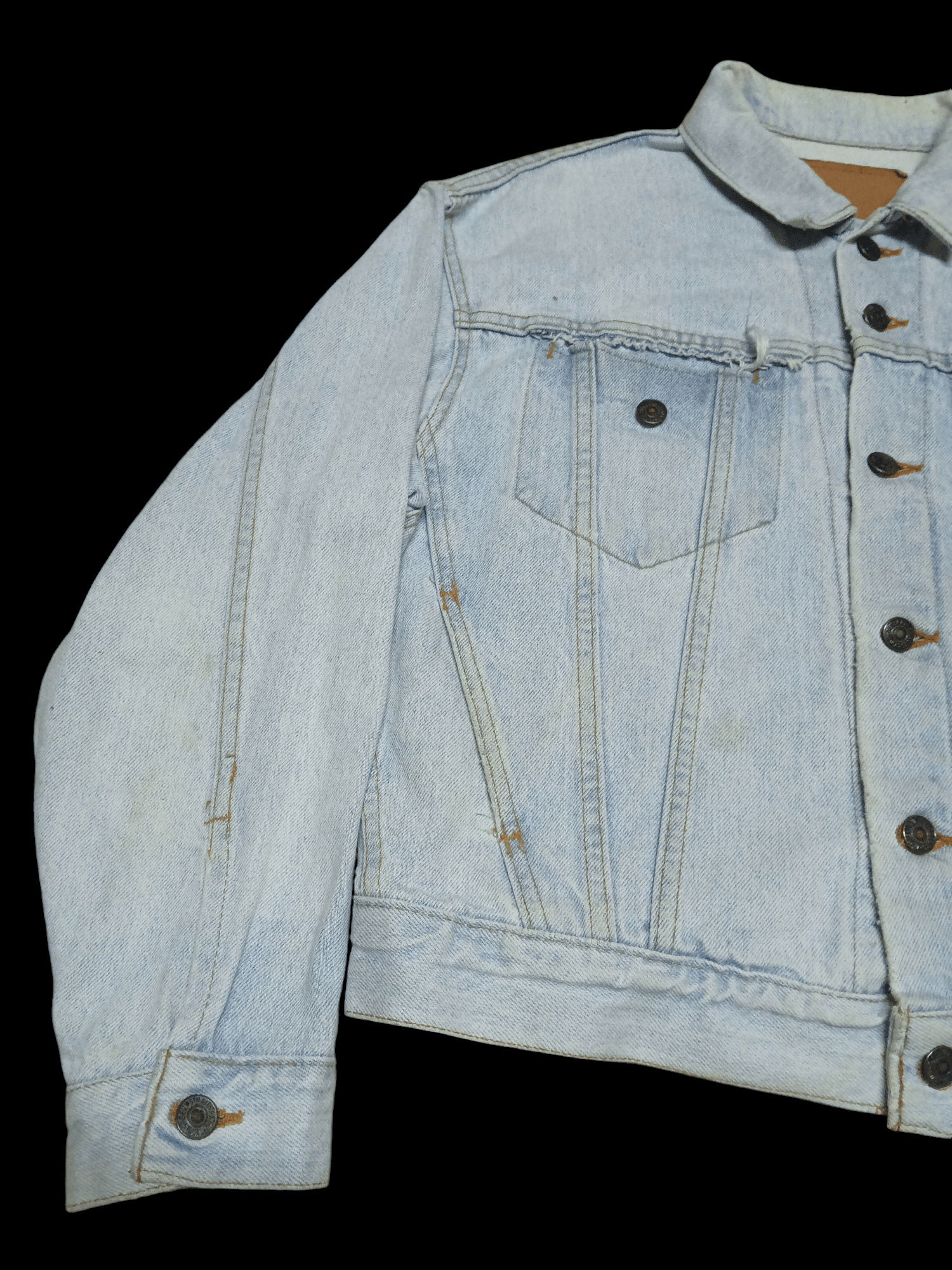 Levi's × Levi's Vintage Clothing vintage distressed denim levis trucker jackets Size US M / EU 48-50 / 2 - 4 Thumbnail