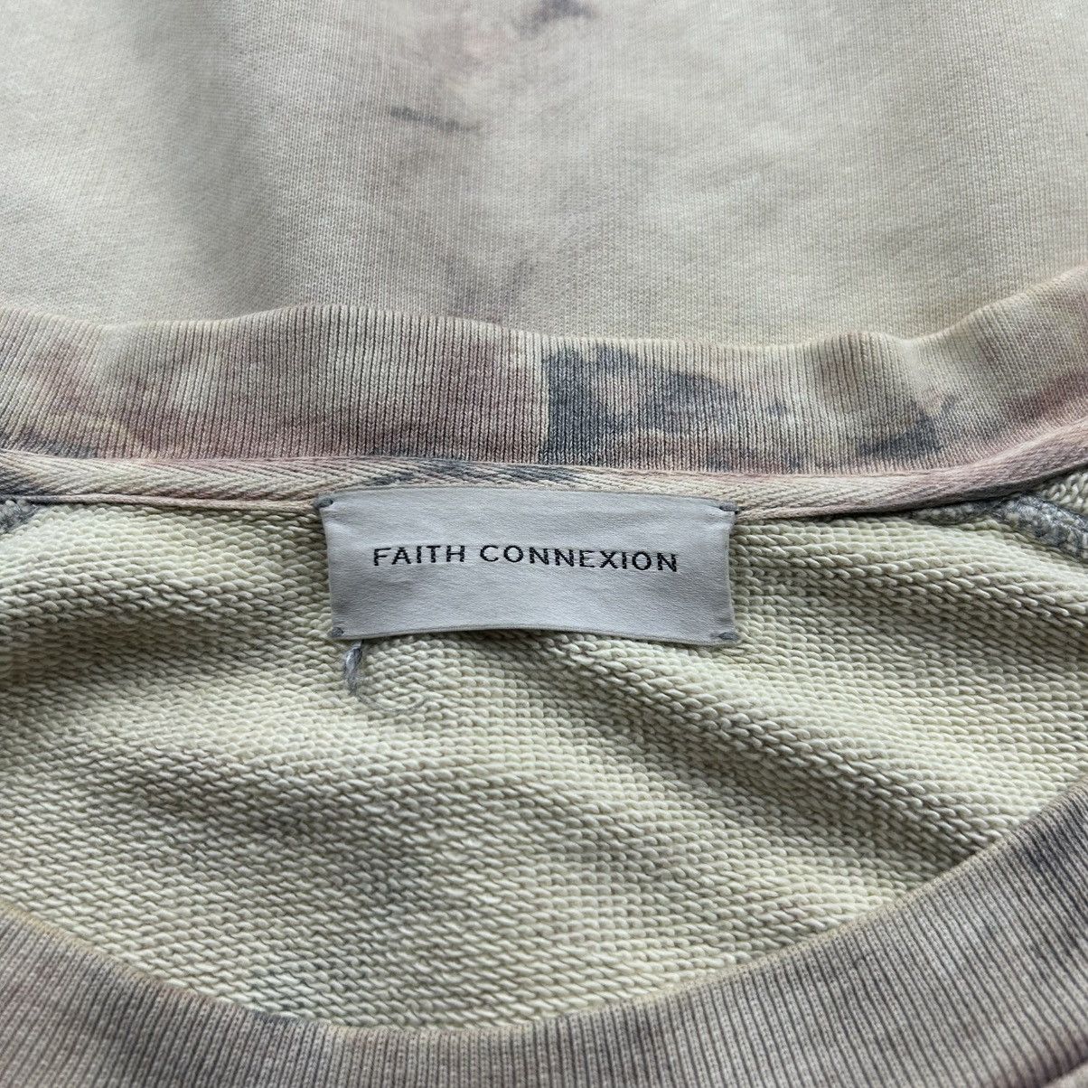 Faith Connexion Faith Connexion - Oversized Laced Bleached Sweater Size US XL / EU 56 / 4 - 5 Thumbnail