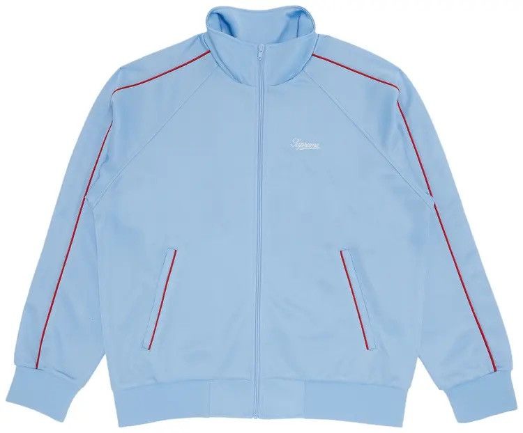 Supreme Supreme SS24 Tricot Track Jacket ‘Light Blue’ Size US M / EU 48-50 / 2 - 1 Thumbnail