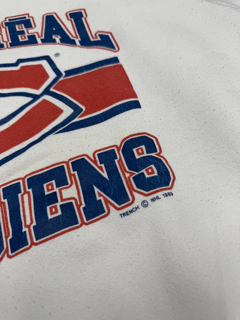 NHL RARE Crazy Vintage 89s Montreal Canadiens hockey Sweatshirt Size US XL / EU 56 / 4 - 5 Thumbnail