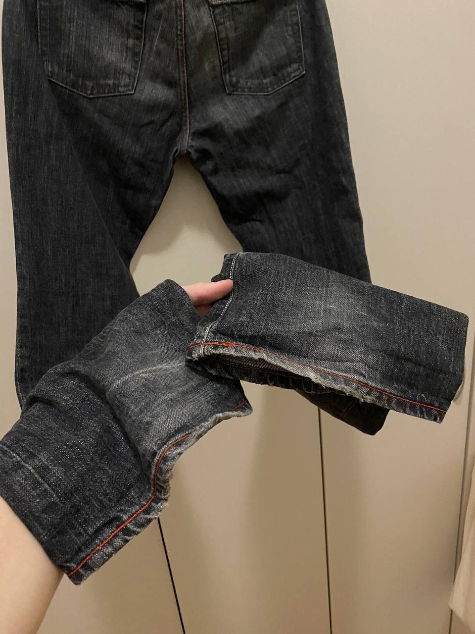 Diesel × Vintage Flare Jeans Diesel Distress Faded Boot Cut Y2k Mudmax Size US 30 / EU 46 - 12 Thumbnail