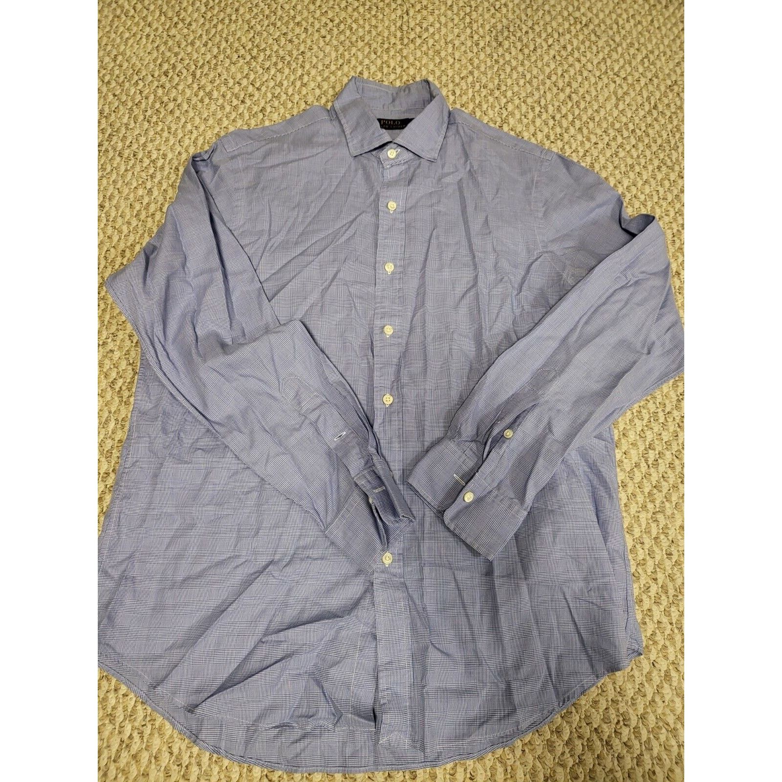 Ralph Lauren Polo Ralph Lauren Mens Size Large Dress Shirt 100% Cotton Size US L / EU 52-54 / 3 - 1 Thumbnail