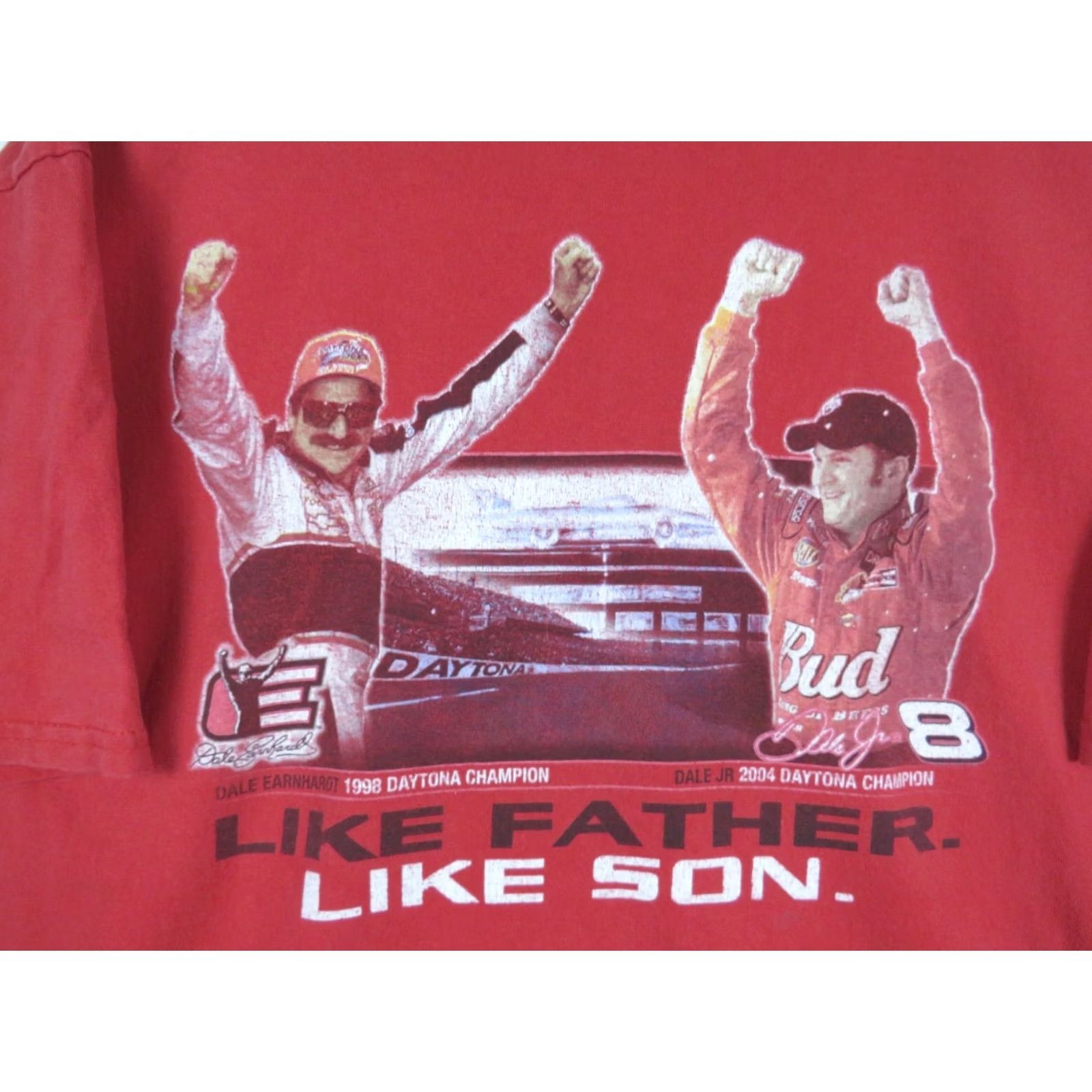 NASCAR Dale Earnhart JR Vintage Red Winners Circle racing NASCAR 2XL Graphic Shirt - 2XL Sleeve Short Size US XXL / EU 58 / 5 - 2 Thumbnail