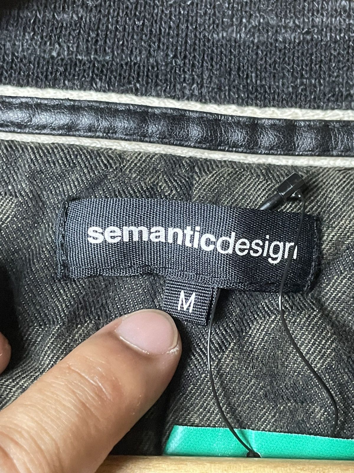 Japanese Brand × Vintage × semanticdesign Semantic Design Wool Blend Light Jacket (112) Size US M / EU 48-50 / 2 - 7 Thumbnail