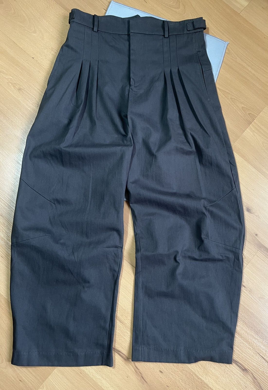 No Faith Studios No Faith Studios Wide Leg Balloon Trousers Black Size US 32 / EU 48 - 3 Thumbnail