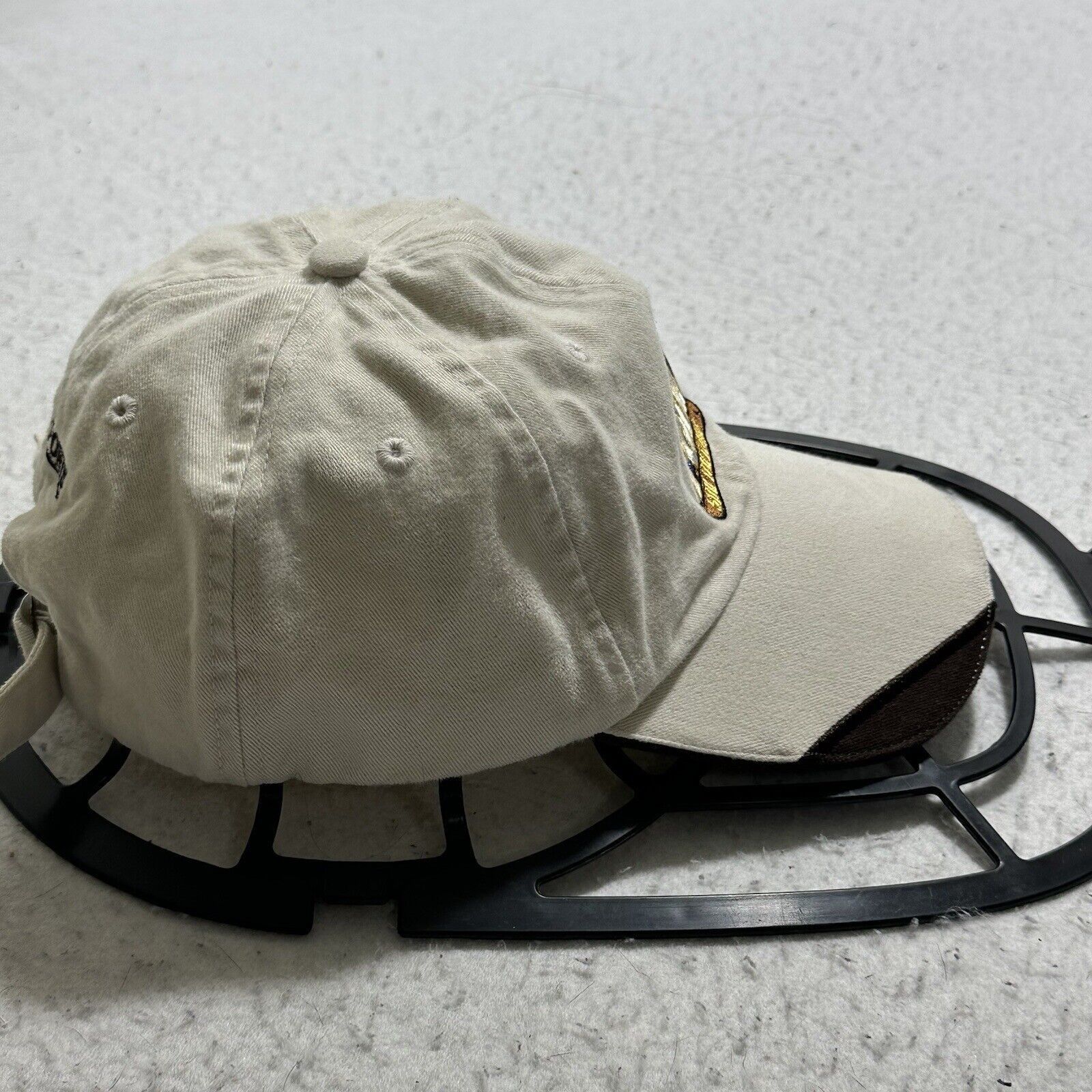 NCAA NCAA 2008 Final Four Beige Embroidered Baseball Hat Cap Y2K Size ONE SIZE - 3 Thumbnail