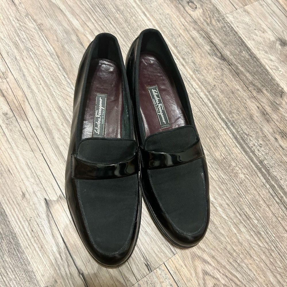 Salvatore Ferragamo Salvatore Ferragamo Bryden Patent Slip-Ons Size US 8.5 / EU 41-42 - 2 Thumbnail