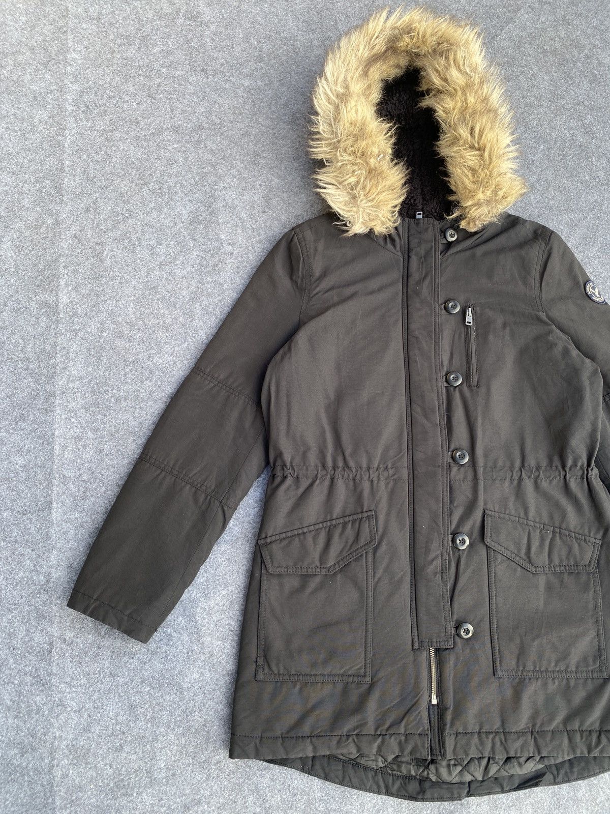 American Eagle Outfitters America eagle Faux Fur Trim Hooded Parka Jacket Size M / US 6-8 / IT 42-44 - 3 Thumbnail