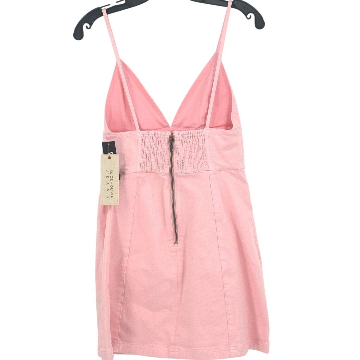 Alice + Olivia Alice + Olivia Jeans Carli Triangle Top Mini Dress Size 2 Size XS / US 0-2 / IT 36-38 - 4 Thumbnail