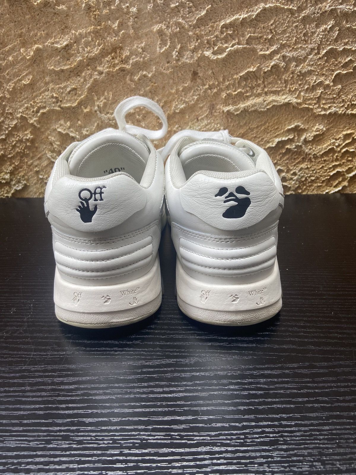 Off-White Off White Out of Office Sneakers Size US 10 / EU 43 - 4 Thumbnail