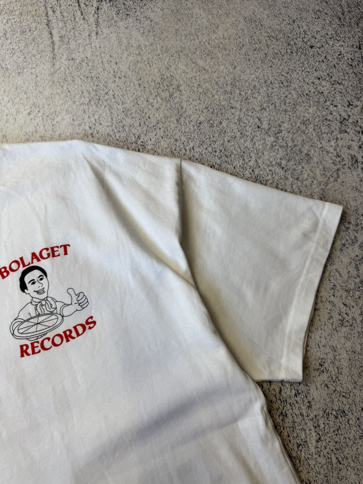 Band Tees Bolaget Records “Fem Komma Tour” 2023 Concert T-Shirt White Size US S / EU 44-46 / 1 - 8 Thumbnail
