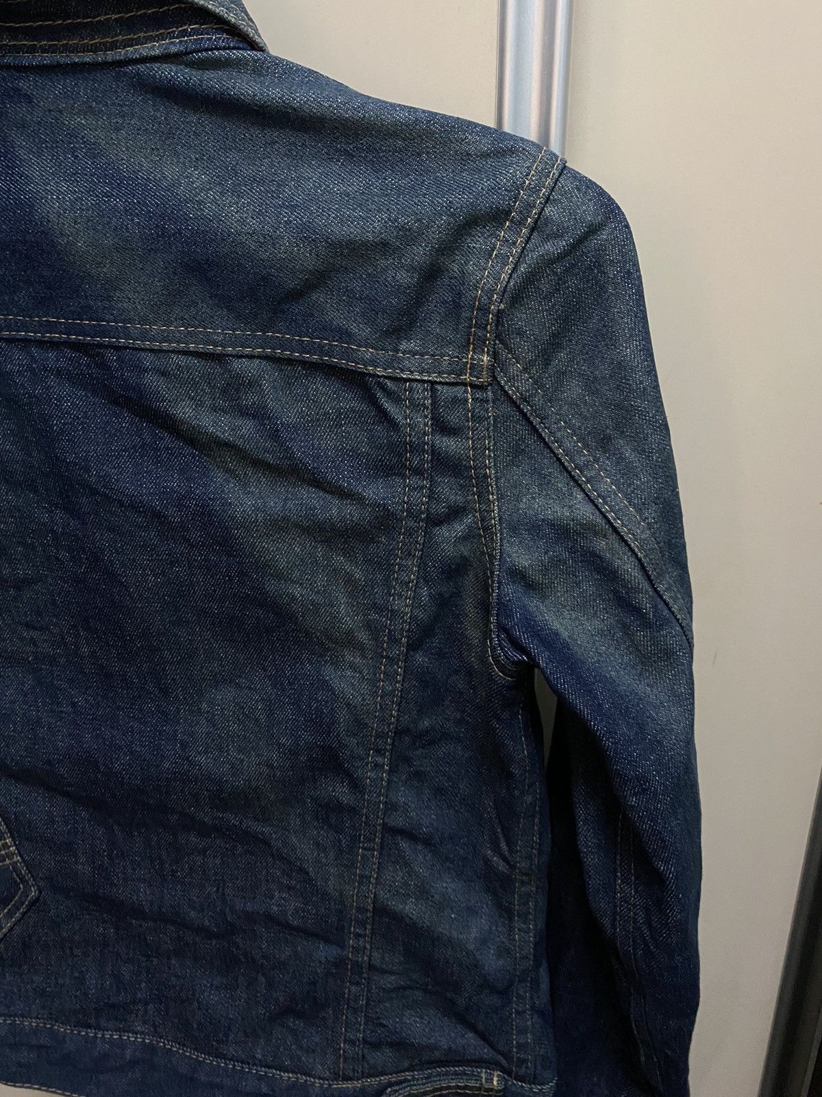 Paul Smith PAUL SMITH Denim Trucker Jacket Size S / US 4 / IT 40 - 8 Thumbnail