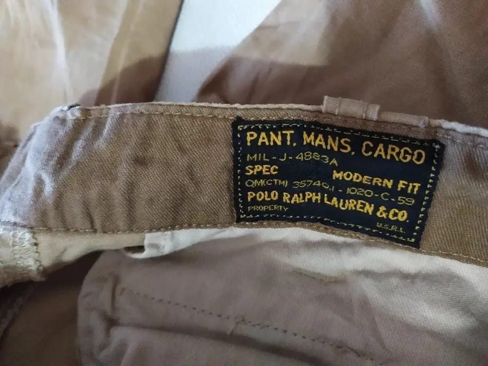 Polo Ralph Lauren Polo RL 67 Cargo Multi pocket Parachute Tactical Pants Size US 31 - 11 Thumbnail