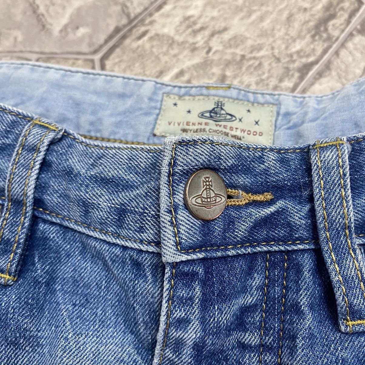 Vintage Vivienne Westwood Big LogoDenim Jeans Size US 32 / EU 48 - 12 Thumbnail