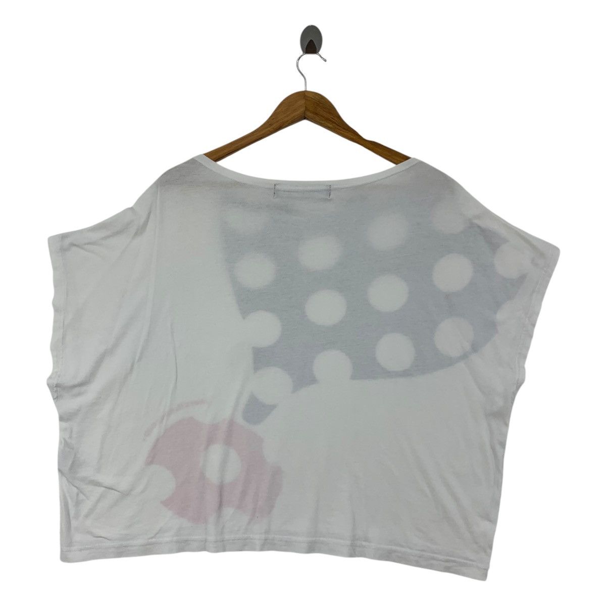 Issey Miyake × mercibeaucoup MERCIBEAUCOUP Cropped Baggy relaxed stylish women tee Size XXL / US 16-18 / IT 52-54 - 4 Thumbnail