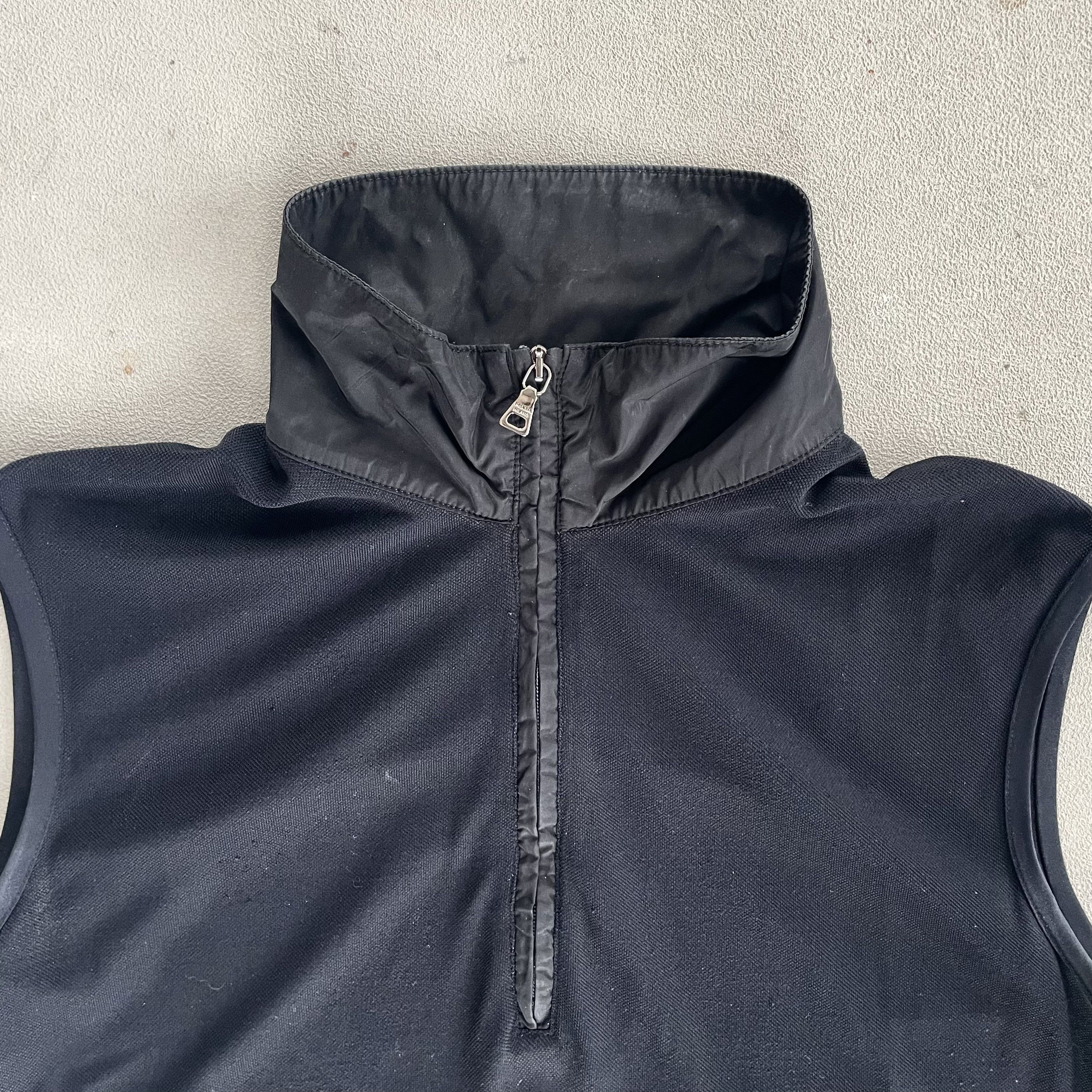 Prada SS99 Nylon Half-Zip TankTop Size M / US 6-8 / IT 42-44 - 3 Thumbnail