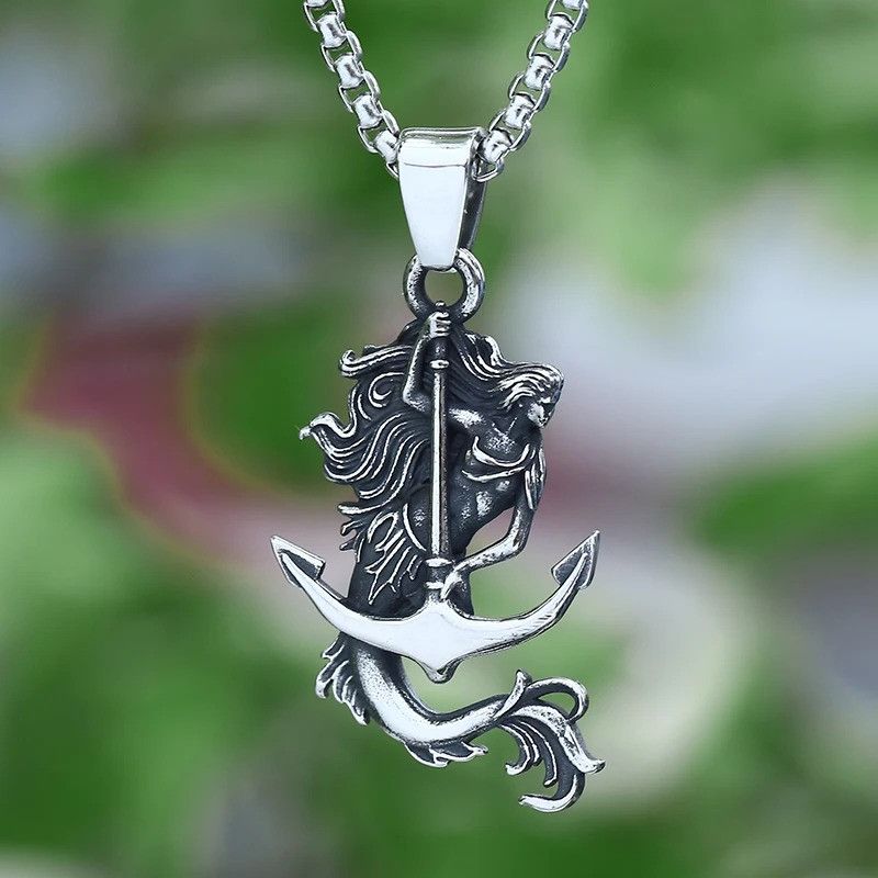 Japanese Brand × Jewelry Retro Two-Sided Pendant Necklace 2025 Size ONE SIZE - 1 Thumbnail