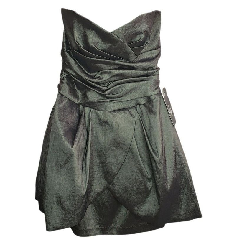 Jessica McClintock Jessica McClintock Strapless Ruched Mini Dress NWT 6 Size M / US 6-8 / IT 42-44 - 1 Thumbnail