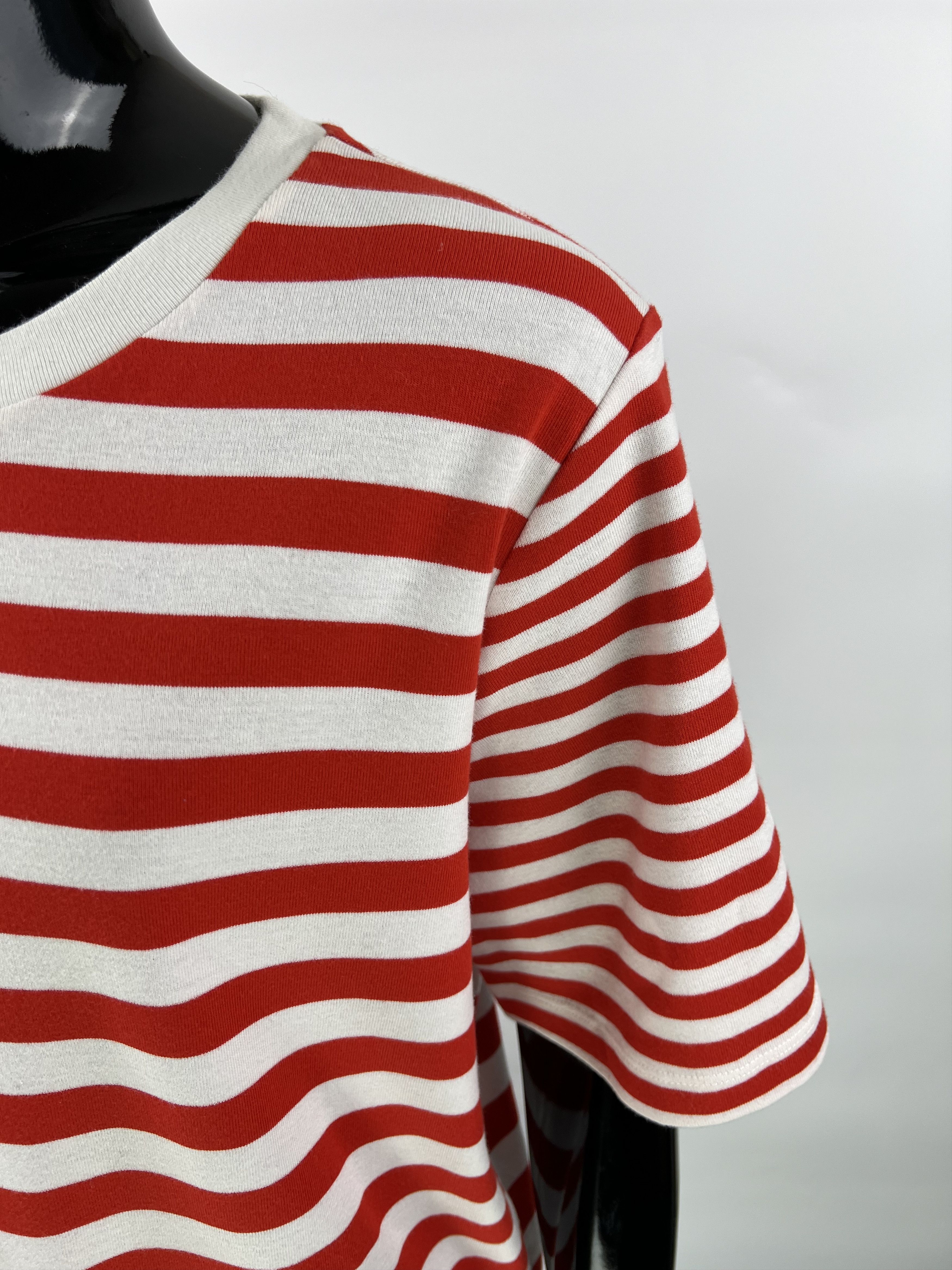 Cos COS Asymmetrical Striped T-Shirt Size L Size L / US 10 / IT 46 - 5 Thumbnail