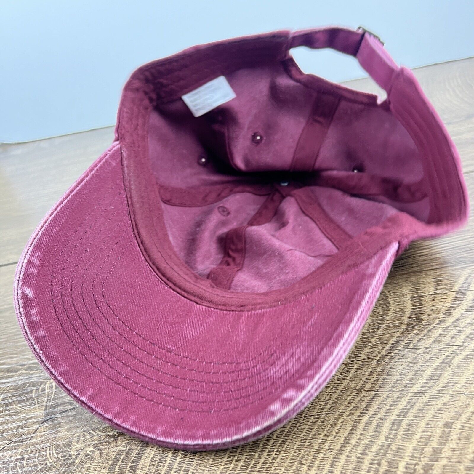 Other Maroon Baseball Hat Red Hat Adjustable Adult Size Hat Red Ca Size ONE SIZE - 12 Thumbnail