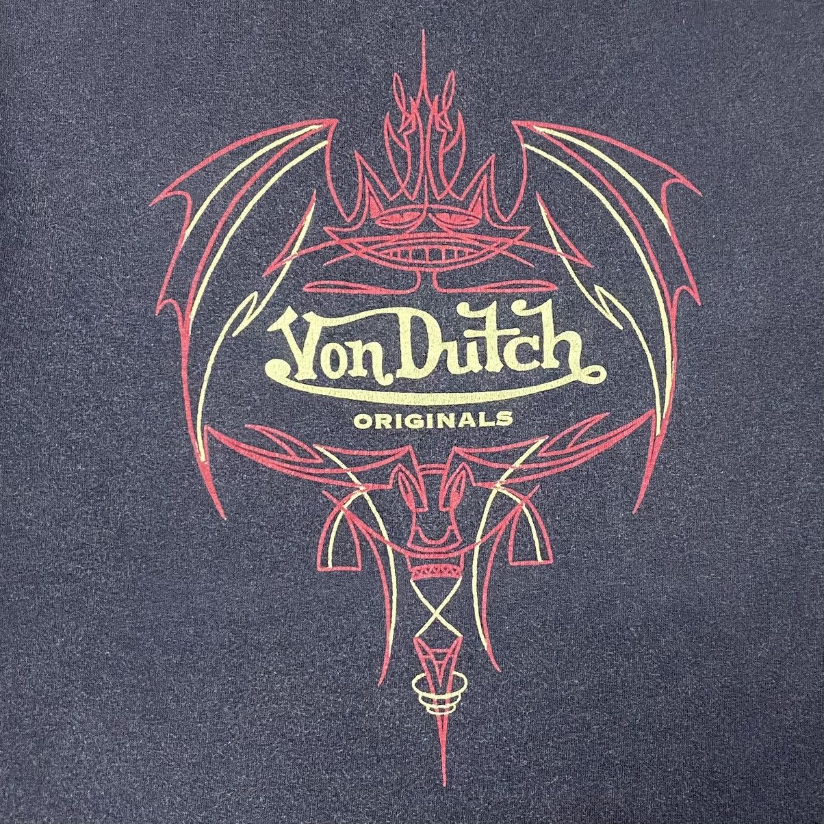 Vintage × Von Dutch Vintage 90s Von Dutch Shirt Von Dutch SunFaded Size US S / EU 44-46 / 1 - 14 Thumbnail