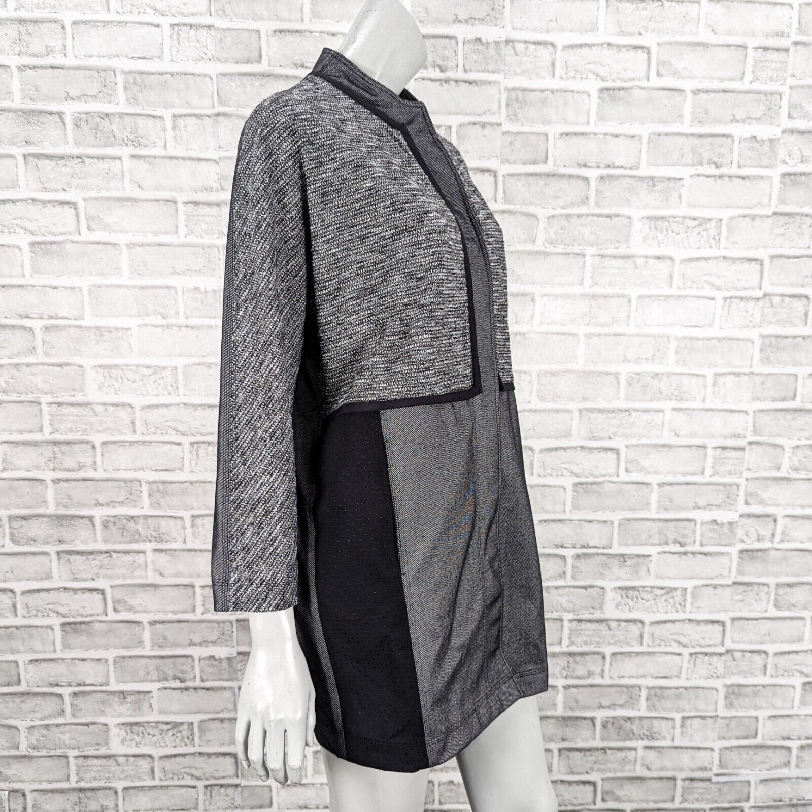 Lululemon Lululemon Cocoon Car Coat Jacket in Heather Gray Black Size M / US 6-8 / IT 42-44 - 6 Thumbnail