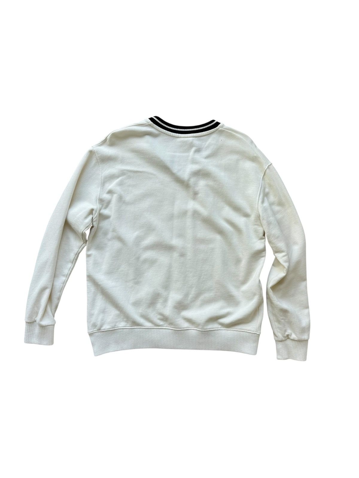 Zara Zara Man V-Neck Sweater, Ivory - Size M Size US M / EU 48-50 / 2 - 3 Thumbnail