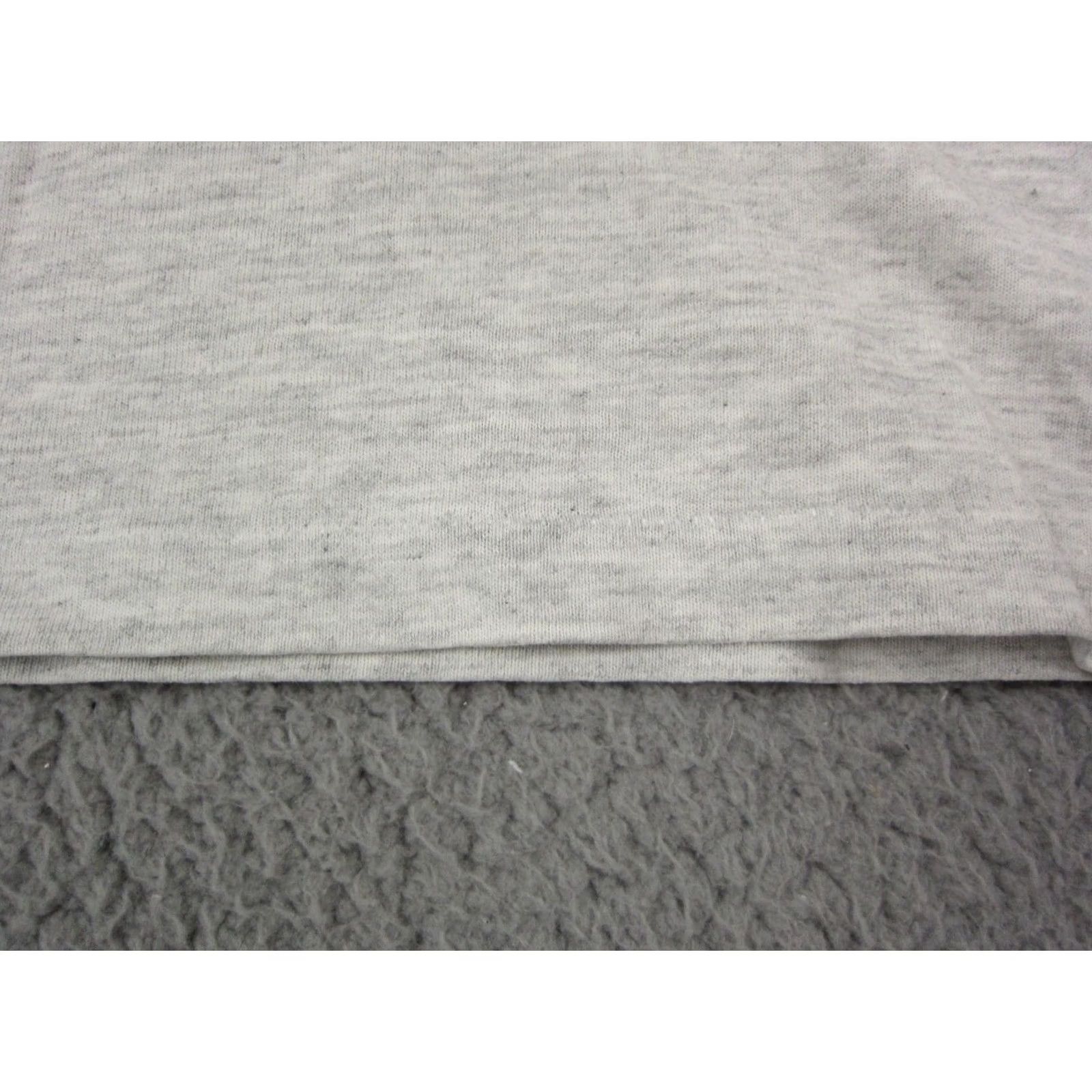 Hanes VINTAGE Hanes Shirt Womens L Gray Made in USA Baggy Fit Ladies Shirt Size L / US 10 / IT 46 - 6 Thumbnail