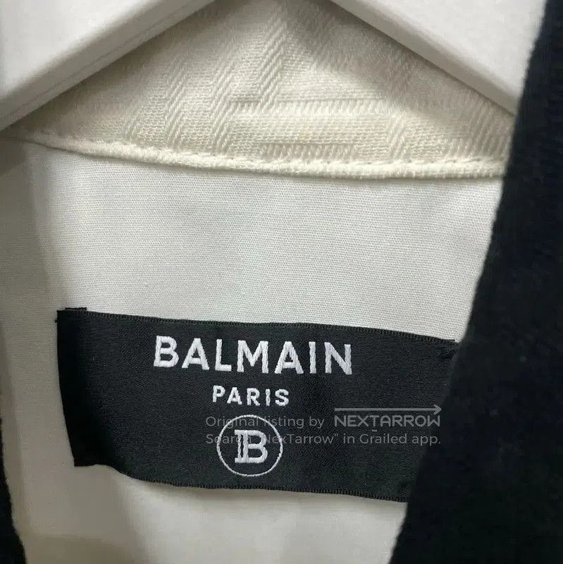 Balmain Balmain Women's Cropped Jacket in White . Size XXS / US 00 / IT 34 - 6 Thumbnail