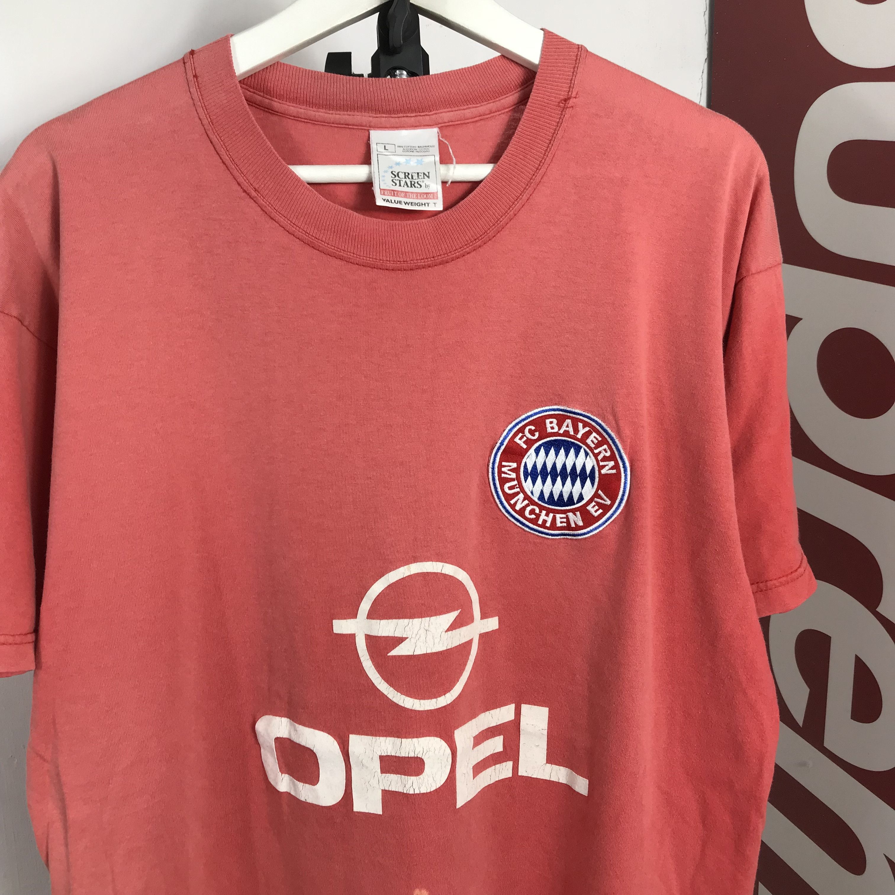 Vintage Rare Vintage T-Shirt FC BAYERN MUNCHEN 1994 Champions. Size US L / EU 52-54 / 3 - 2 Thumbnail