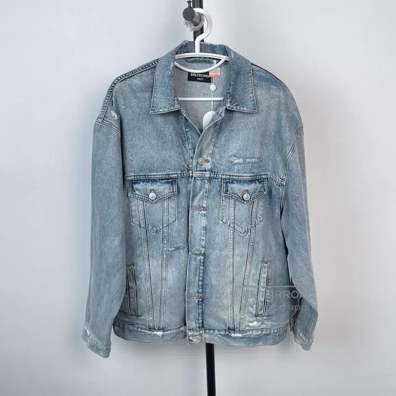 Balenciaga Balenciaga Denim jacket Size US XS / EU 42 / 0 - 1 Thumbnail