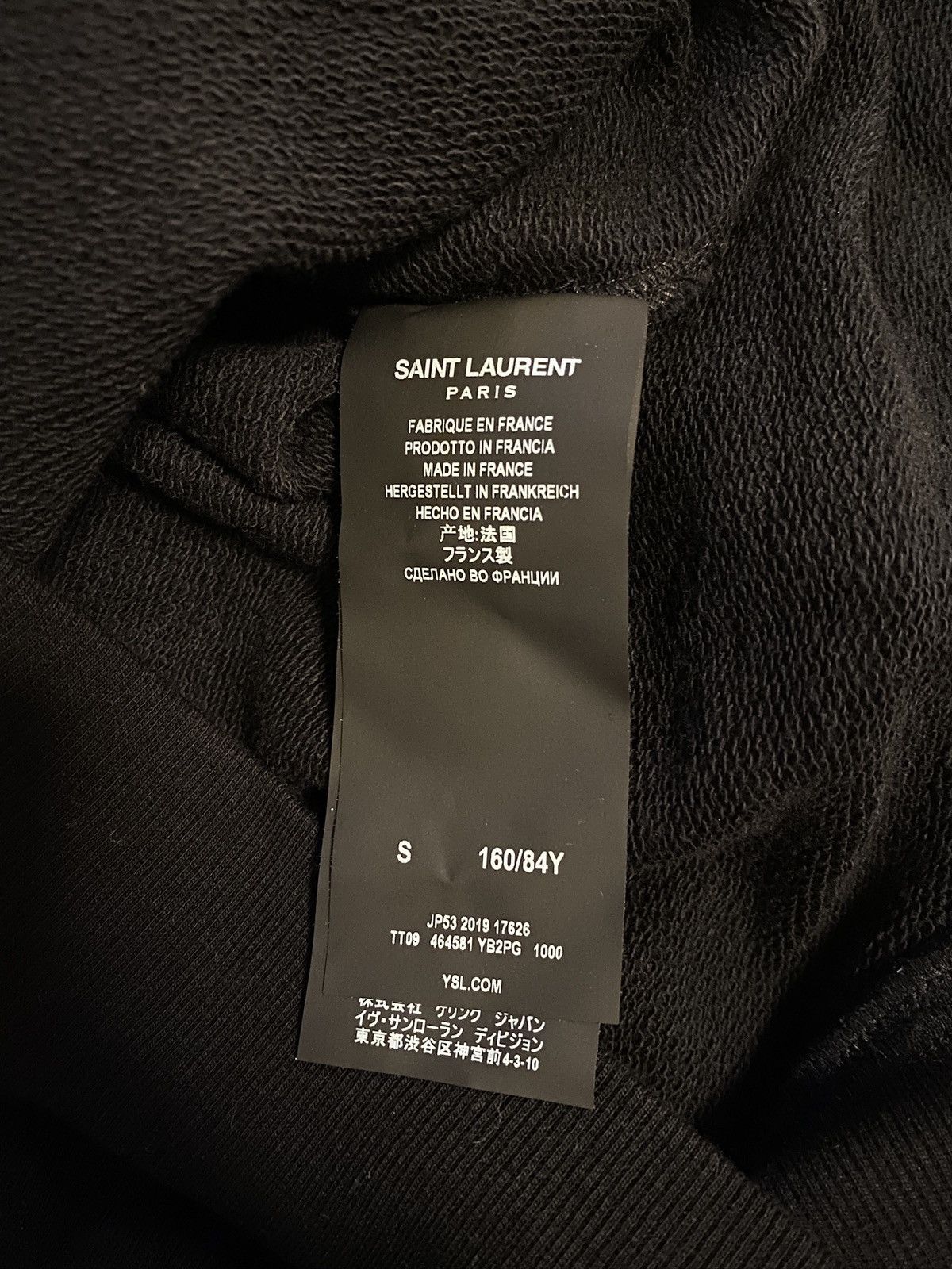 Yves Saint Laurent YSL RIVE GAUCHE HOODIE Size US S / EU 44-46 / 1 - 6 Thumbnail