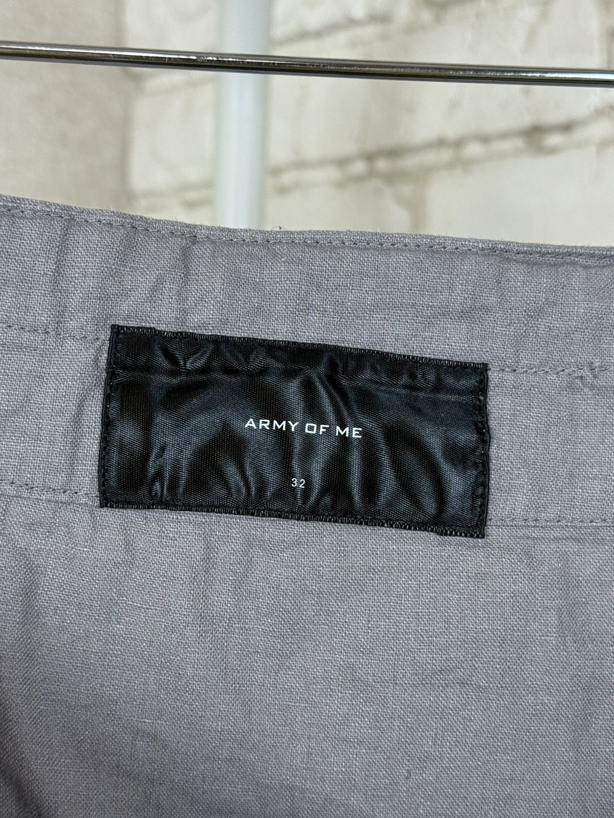 Army Of Me Army of Me SS11 Gray Dropped Crotch Avant Garde Pant Size US 32 / EU 48 - 12 Thumbnail
