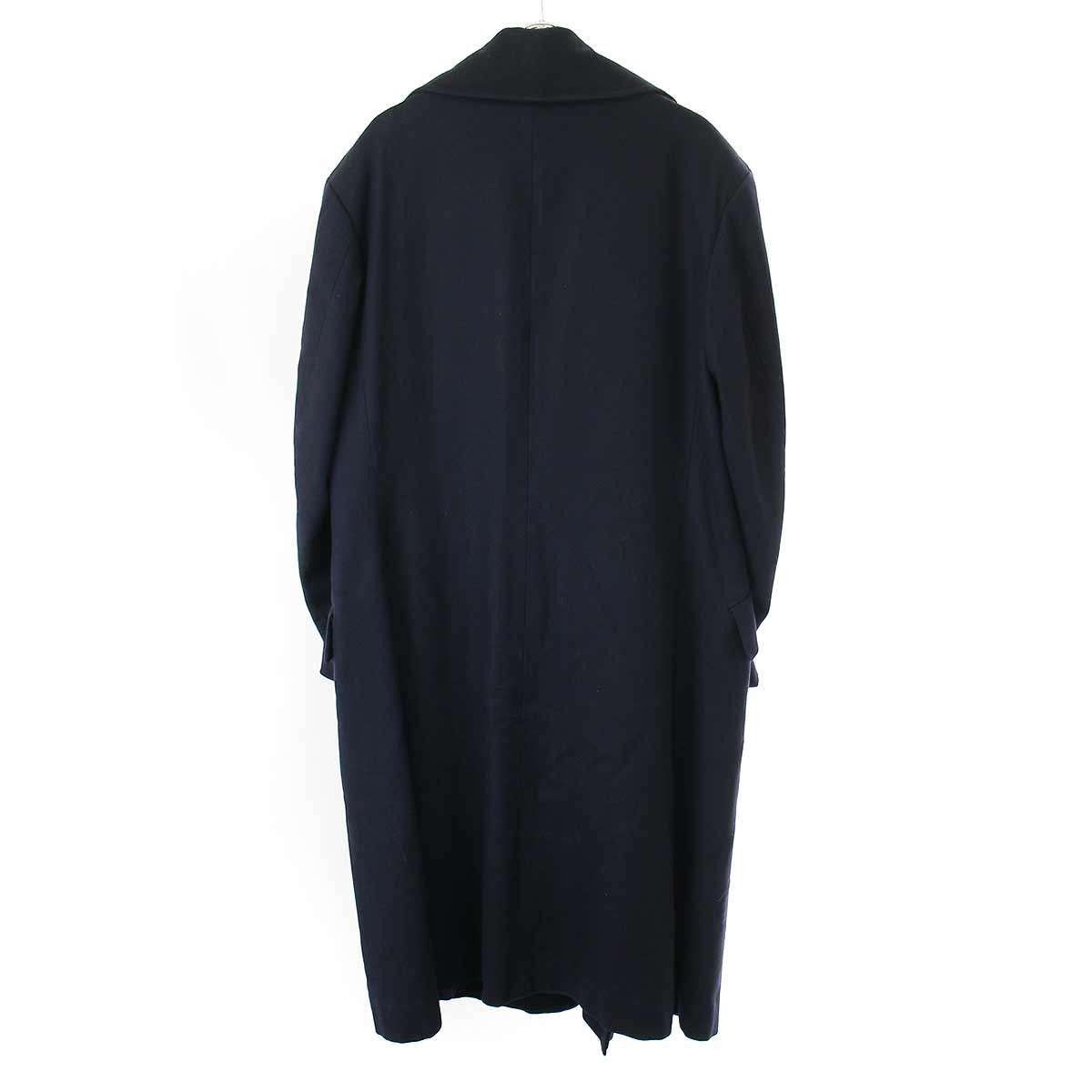 Yohji Yamamoto Yohji Yamamoto POUR HOMME 80's wool long coat Size US M / EU 48-50 / 2 - 2 Thumbnail