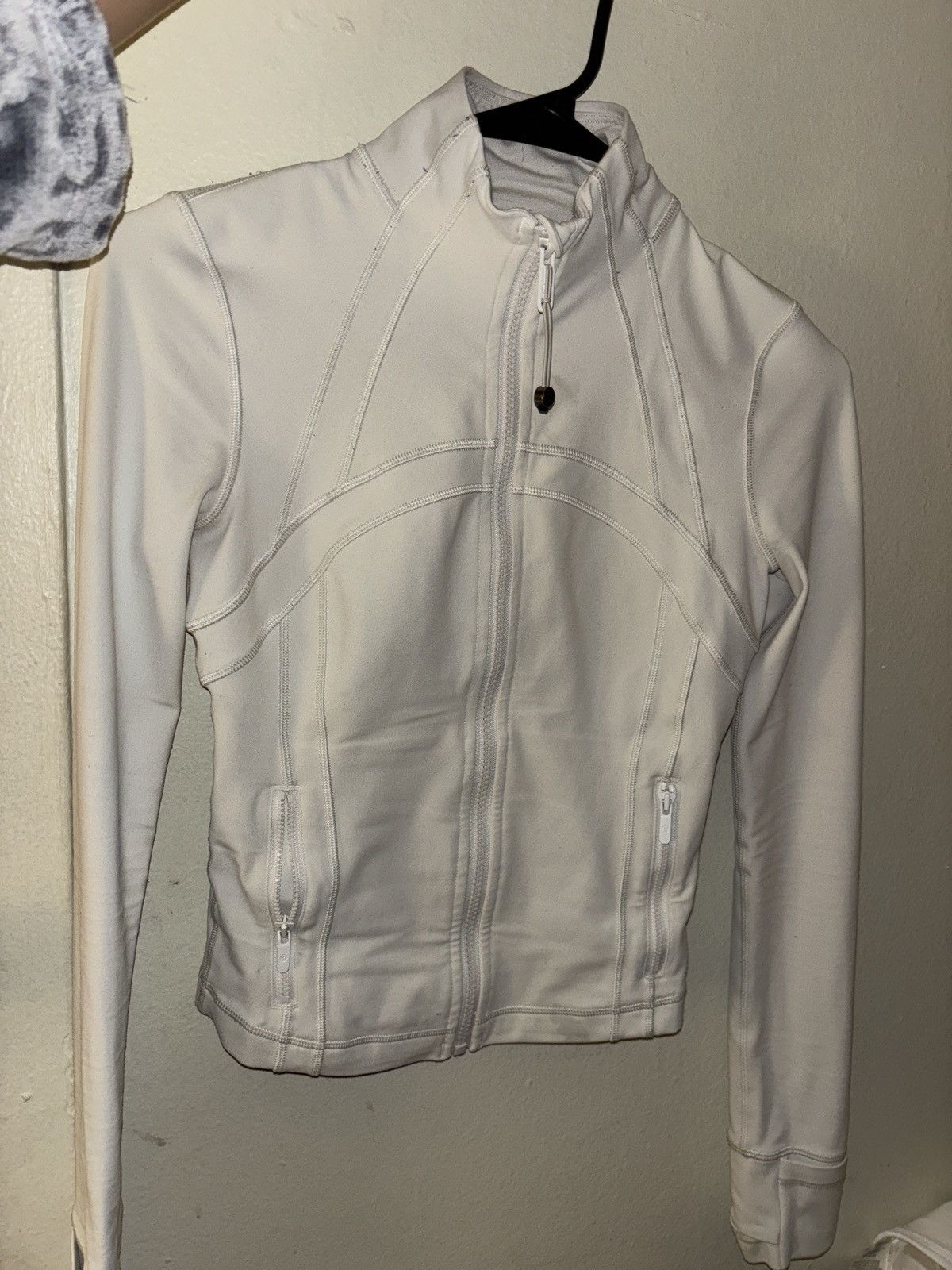 Lululemon Bone Croptop Lulu Jacket Size XS / US 0-2 / IT 36-38 - 4 Thumbnail