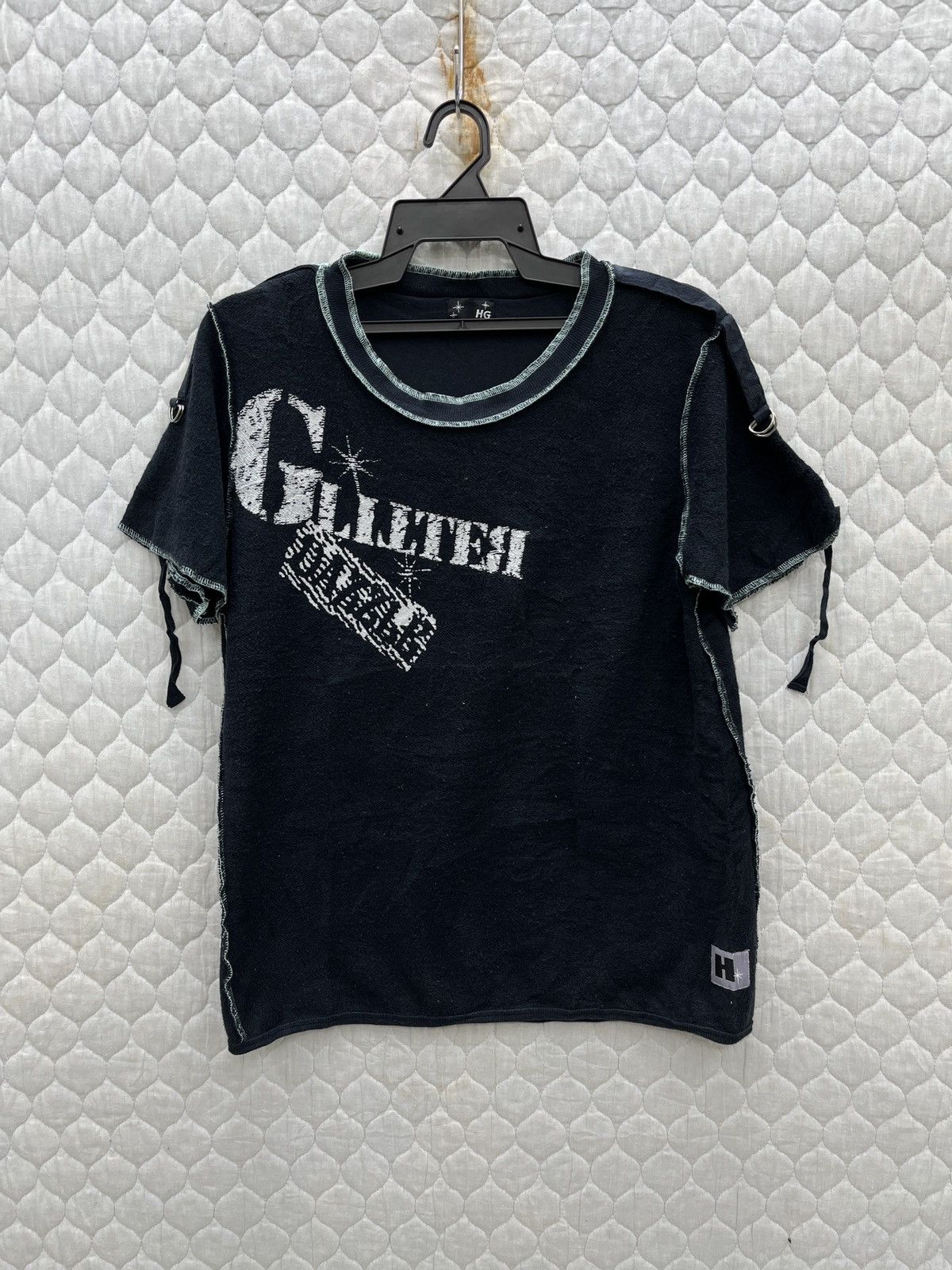 Hysteric Glamour 🔥ARCHIVE🔥HG GLITTER DAZZLE PUNK TEES Size US M / EU 48-50 / 2 - 1 Thumbnail