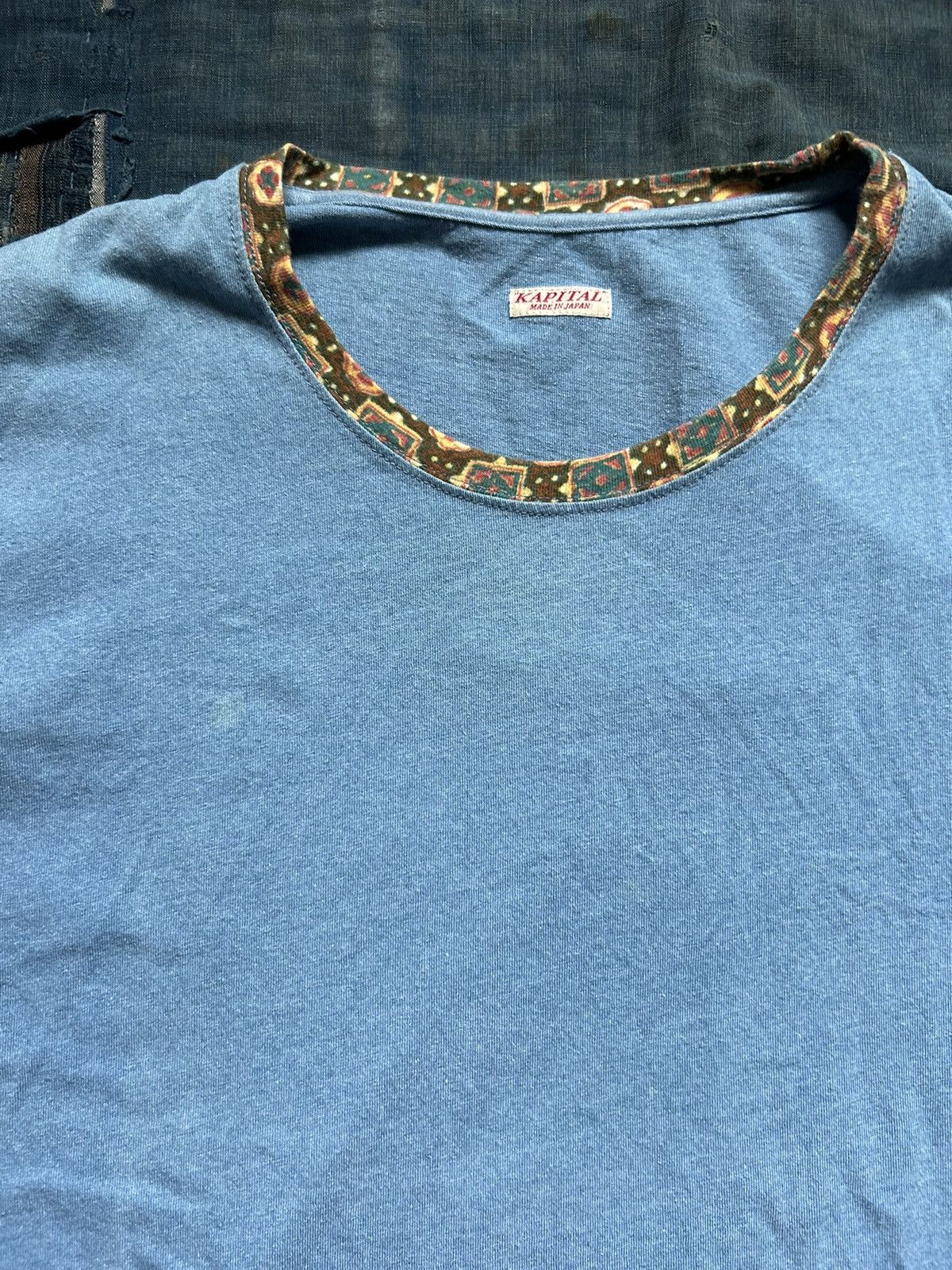 Kapital × Kapital Kountry Kapital hippie smiley long sleeve tshirt Size US M / EU 48-50 / 2 - 4 Thumbnail