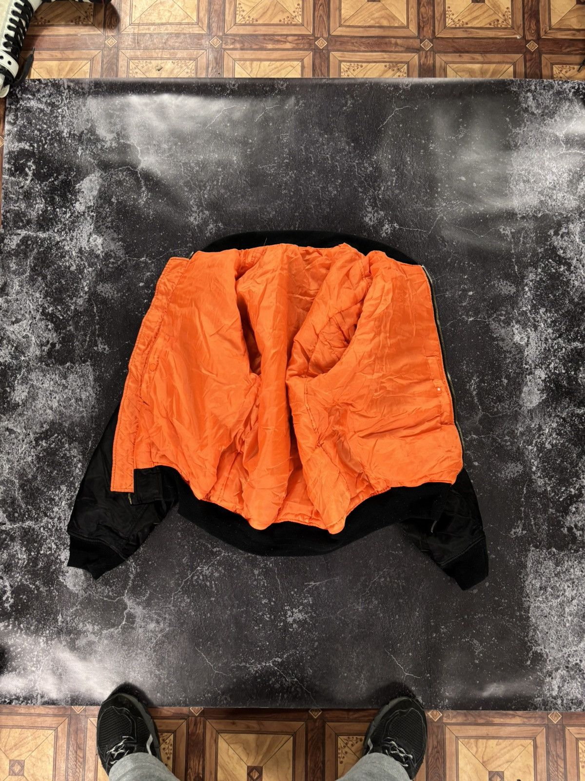 Brandit × Vintage Brandit Boxy MA-1 bomber jacket Size US L / EU 52-54 / 3 - 6 Thumbnail
