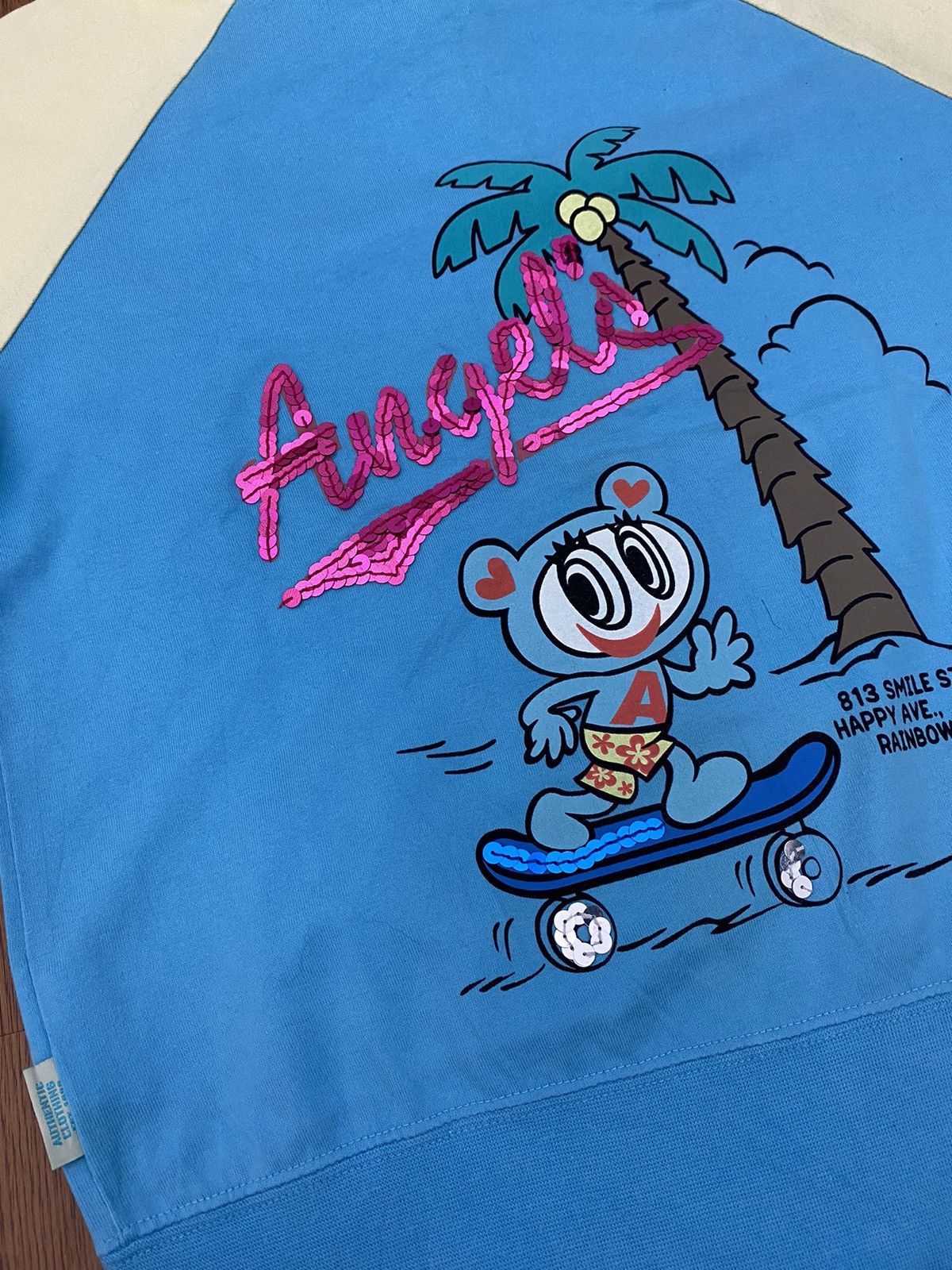 Angel Blue × Hysteric Glamour Angel Blue short sleeve hoodie Size M / US 6-8 / IT 42-44 - 4 Thumbnail