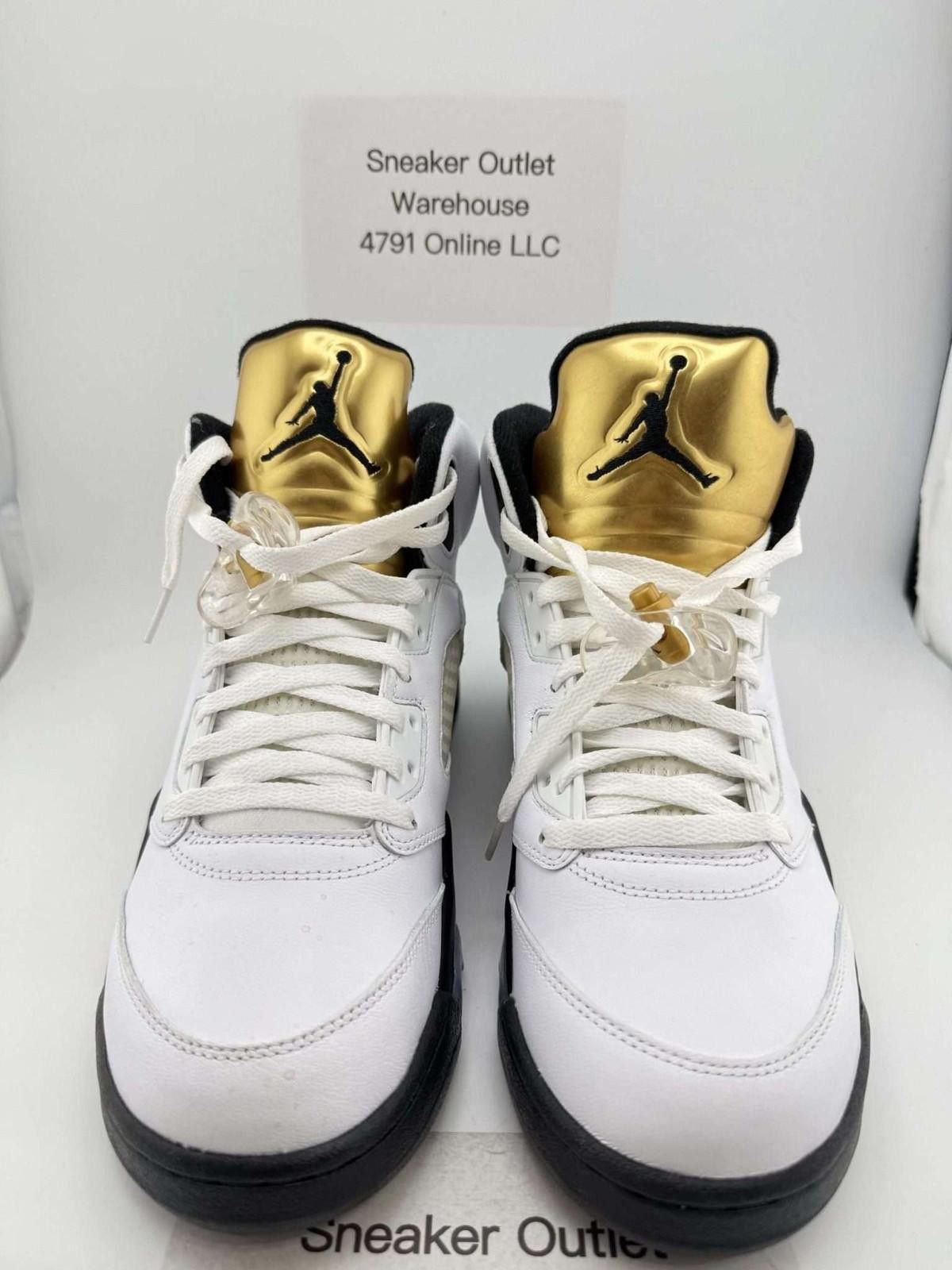 Jordan Brand Jordan 5 Olympic Gold US 10 New with Box Size US 10 / EU 43 - 2 Thumbnail
