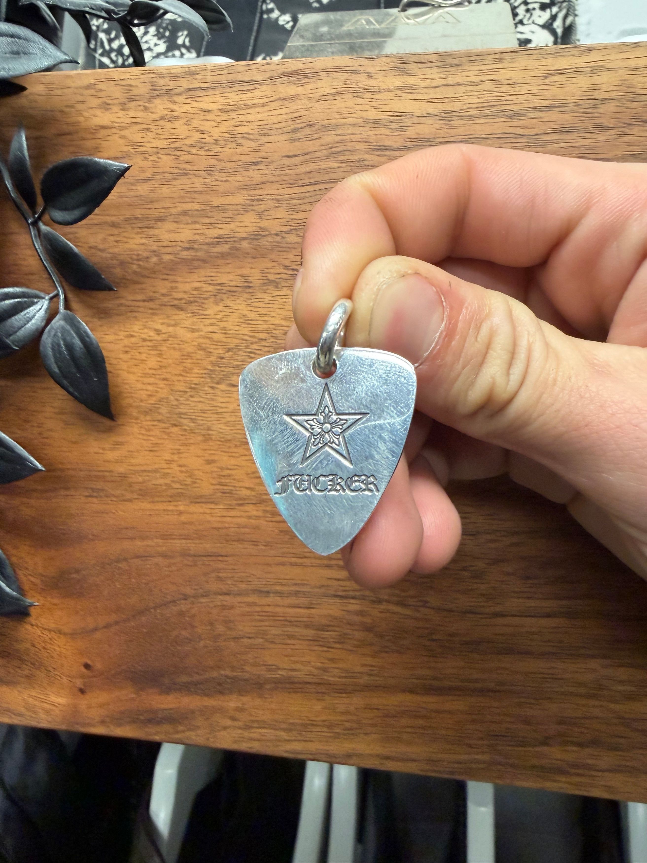 Chrome Hearts Guitar Pick | Grailed