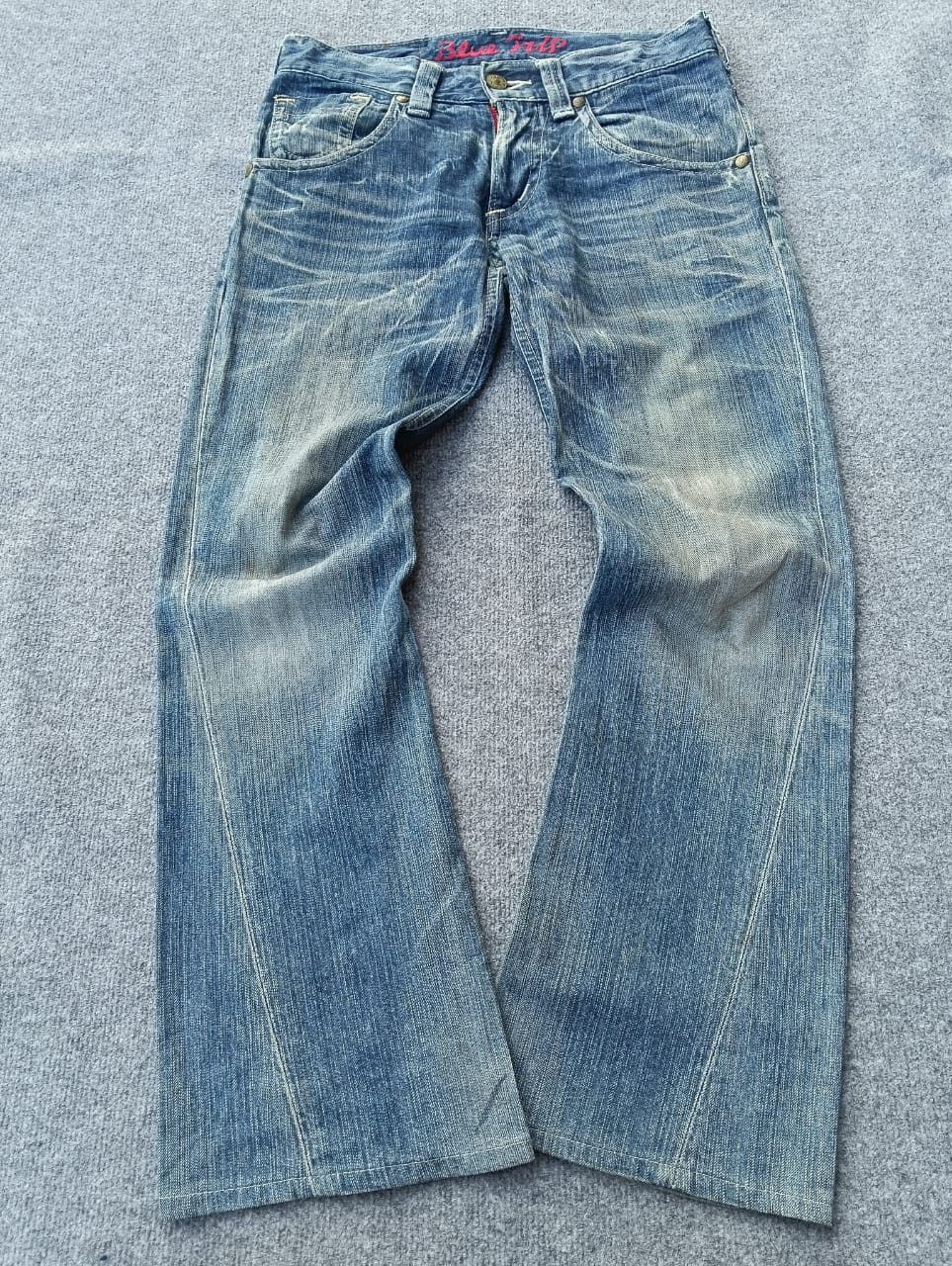 Edwin EDWIN Blue Trip Faded Wash Flare Bootcut Denim Jeans. Size US 32 / EU 48 - 1 Thumbnail