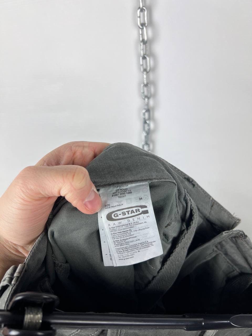 G-Star G Star Raw vintage cargo shorts size 34 Size US 34 / EU 50 - 4 Thumbnail