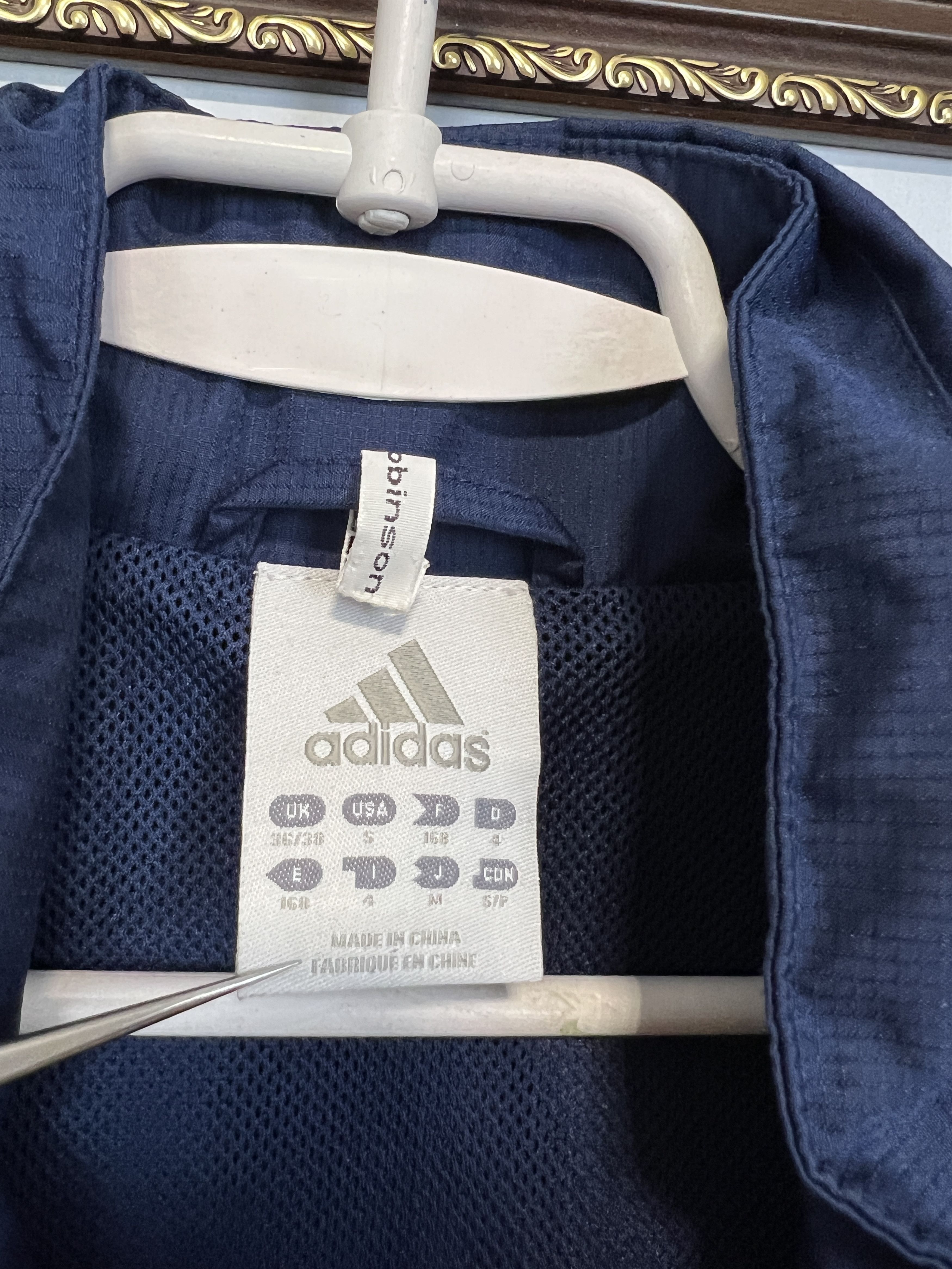 Adidas Vintage Chelsea Football Rain Hooded Jacket Soccer Track Top Size US S / EU 44-46 / 1 - 7 Thumbnail