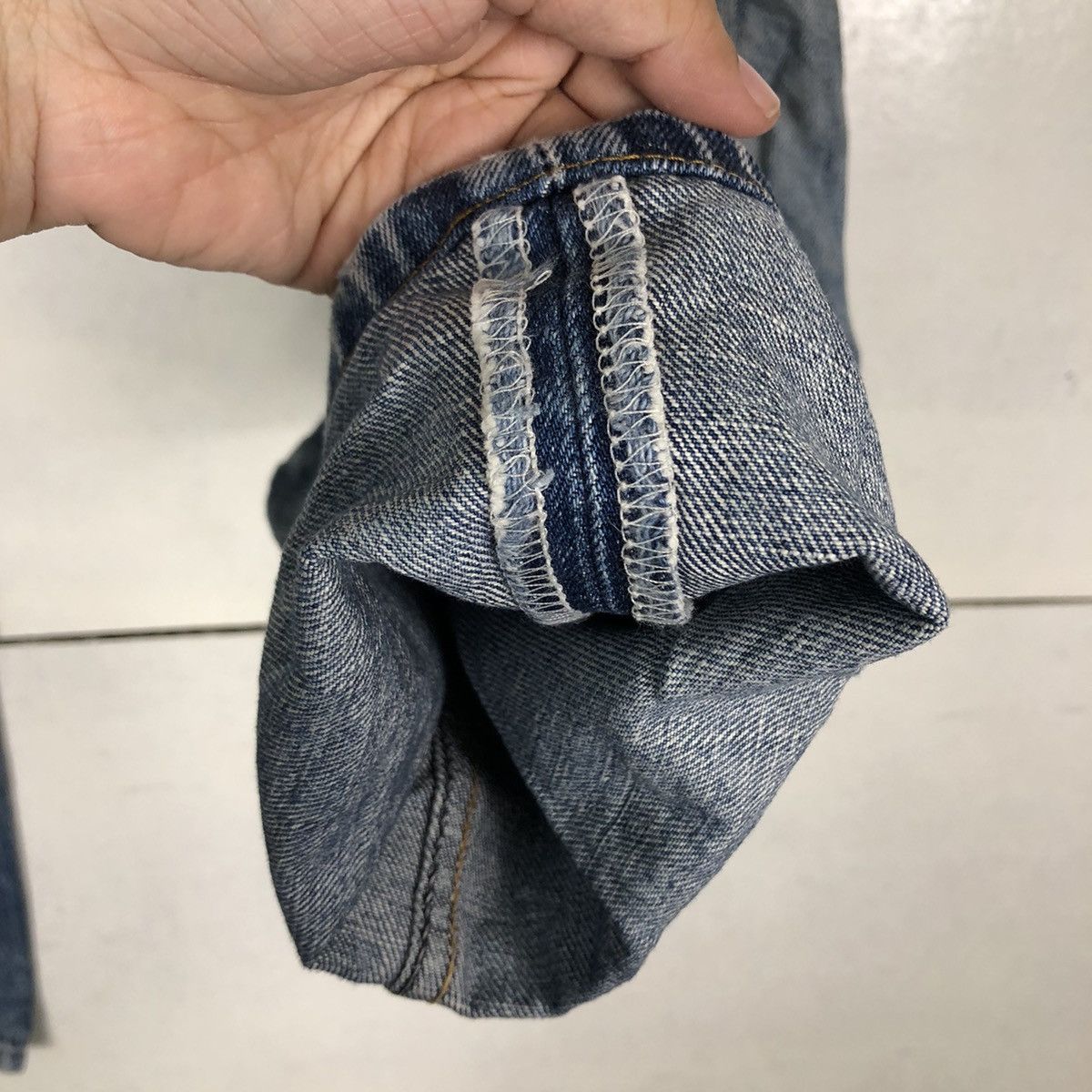 Levi's 🔥90’s Vintage Distressed Denim Jeans Levi’s USA Made Size US 30 / EU 46 - 11 Thumbnail