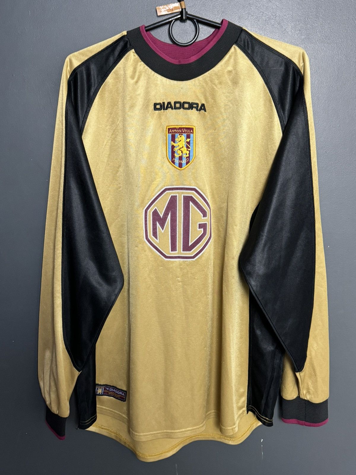 Aston Villa 02/03 DIADORA Long sleeve Aston Villa 2002/2003